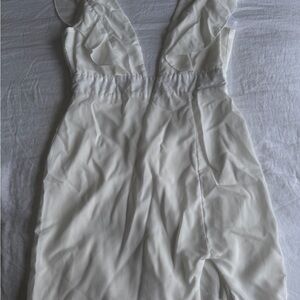 Elegant White Women's Sleepwear